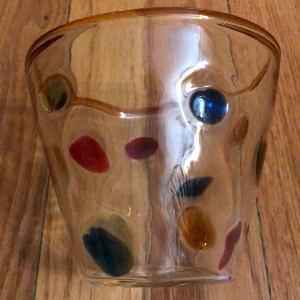 Massimo Lunardon Signed MultiColor Glass